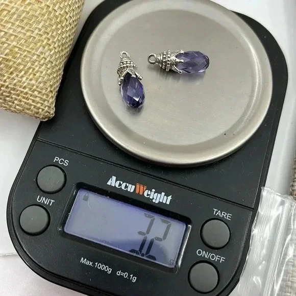 Rare Jennifer Cary 925 Silver Gemstone Earrings & Pendants Set - Picture 10 of 15